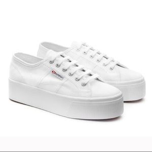 SUPERGA 2790 Canvas Platform Sneakers - 6